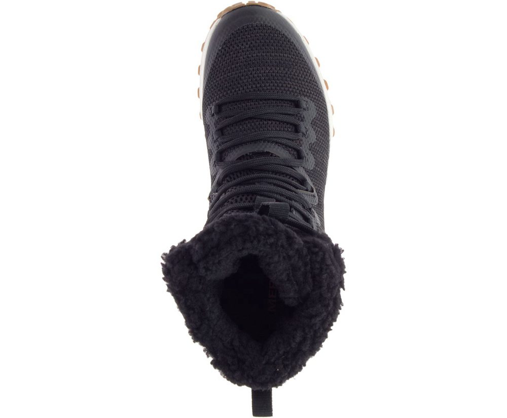 Merrell Boots Black - Bravada Knit Polar Waterproof - Womens 26OUWFRDS